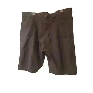Wrangler Men's Black Nylon Cargo Shorts EUC sz 46